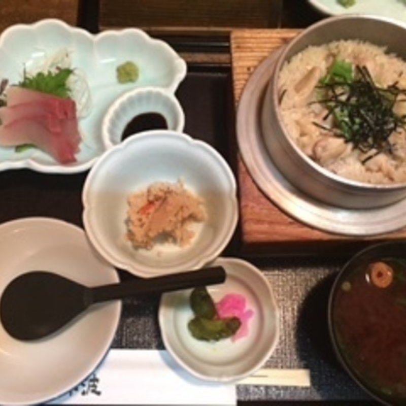 鶏釜めしランチ(味波 大曽根店)