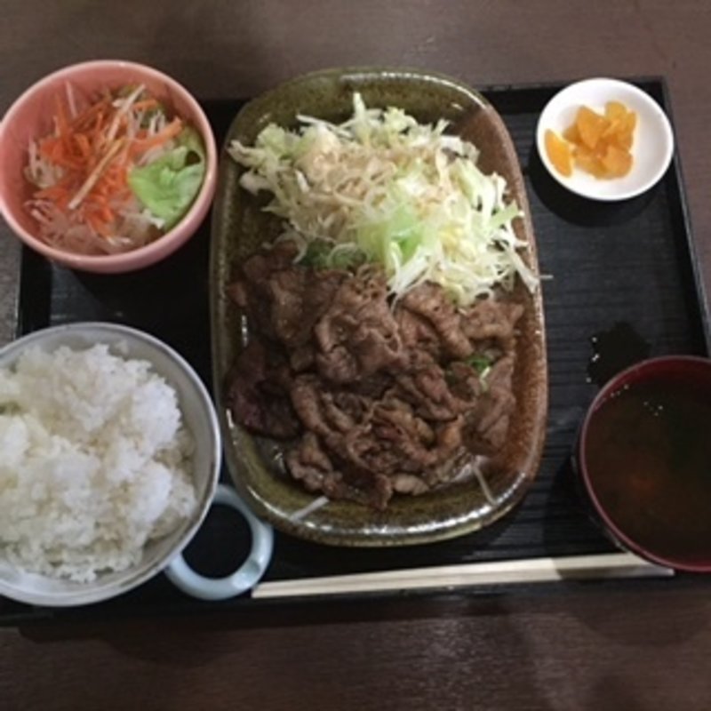 黒毛和牛カルビ定食(すみせん )