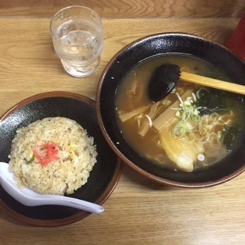 A（らーめん・チャーハンセット）(比那屋)