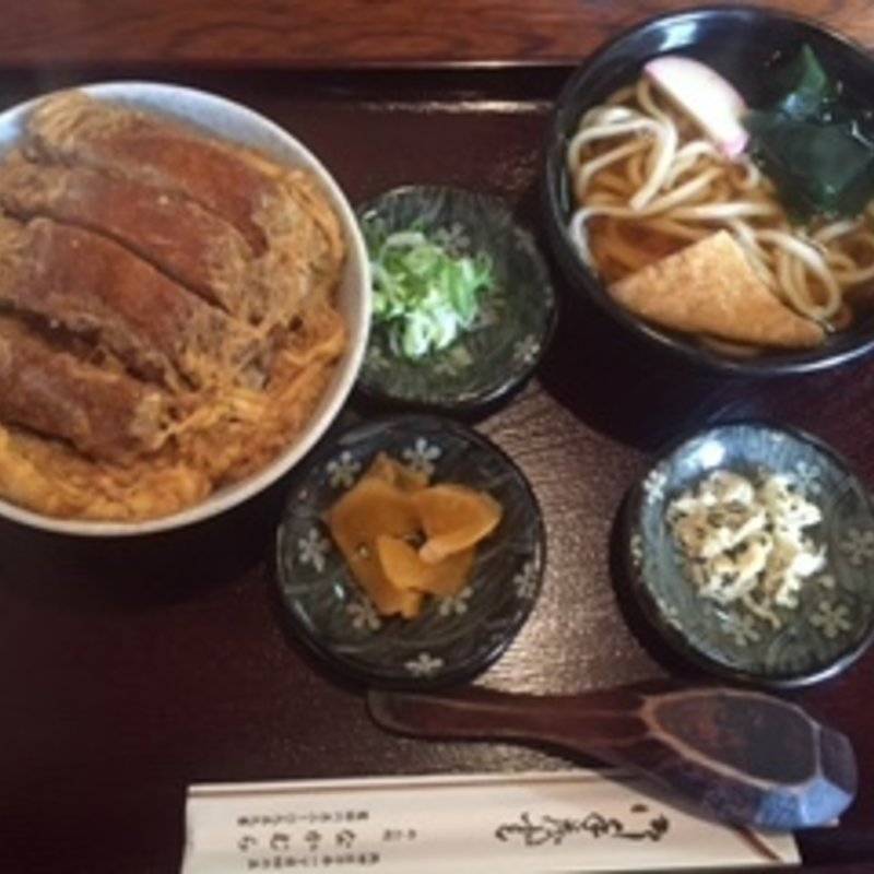 カツ丼セット(めん処なかむら )