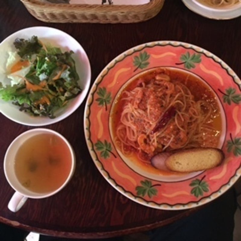 パスタランチ(アラビアータ）(サヴァサヴァ 金山)