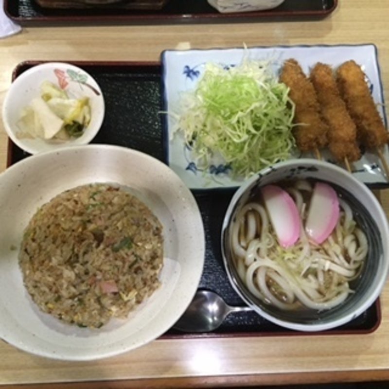 チャーハンセット(末正うどん店 )