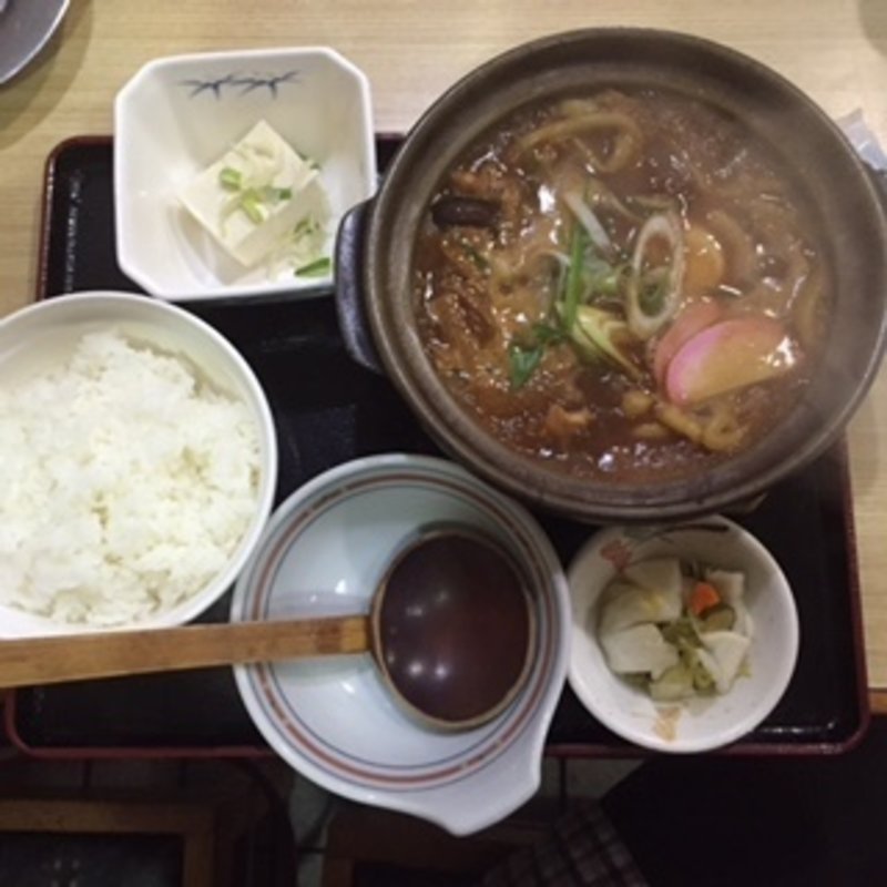 みそ煮込うどん定食(末正うどん店 )