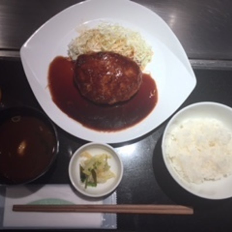 手作りハンバーグオリジナルソース(てっぱん 太河 チカマチラウンジ店 )