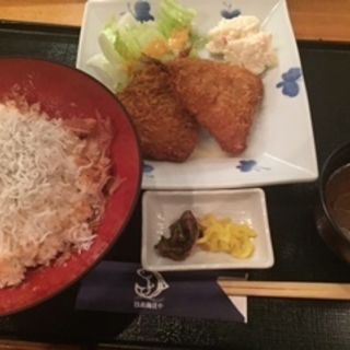 アジフライ定食(日本海庄や アスト津店 )