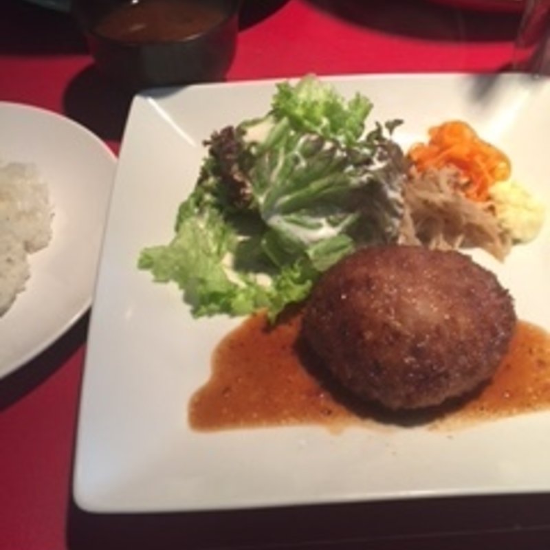 B「焦がしバーグ」ランチ(Bachof's kitchen （バチョフズ　キッチン）)