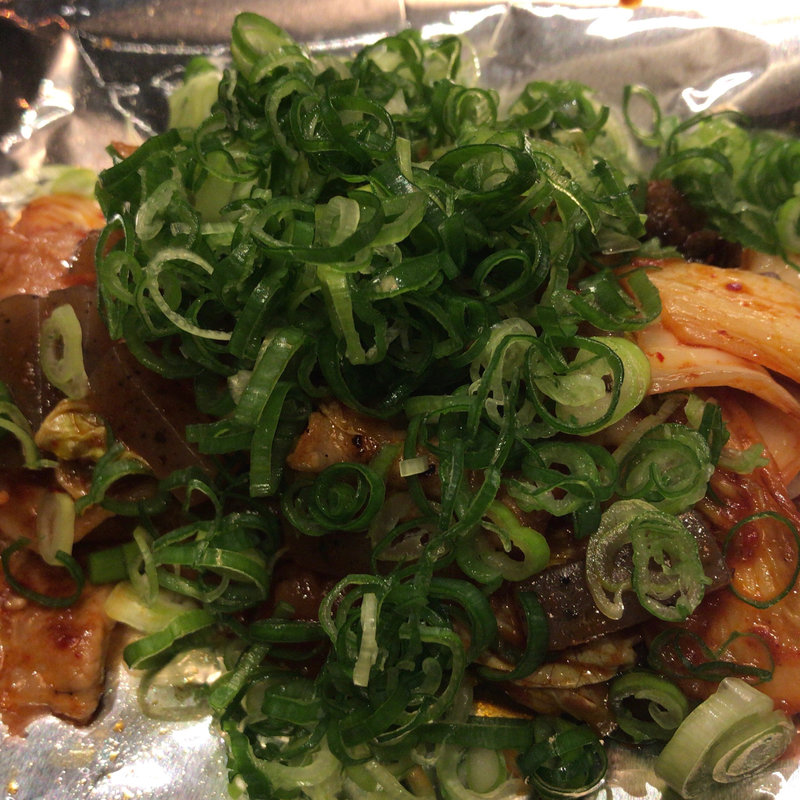 三元豚を使った豚キムチ(らんぷ)