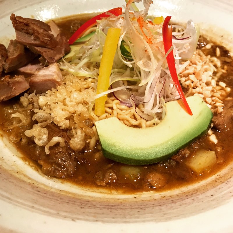 咖喱まぜそば(麺牛)