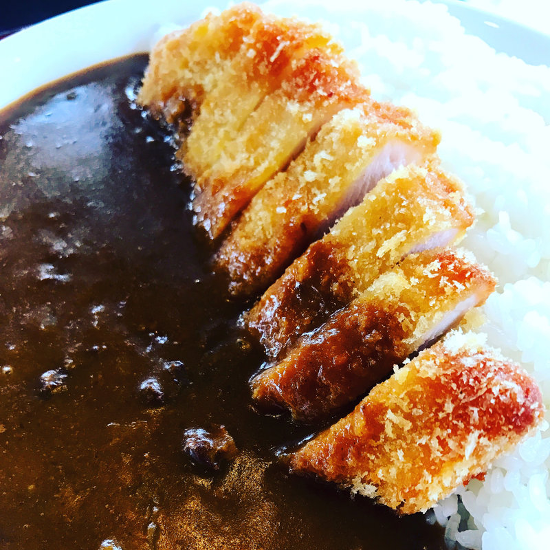 カツカレー(本格手打ちうどん・そば処 山岐庵)