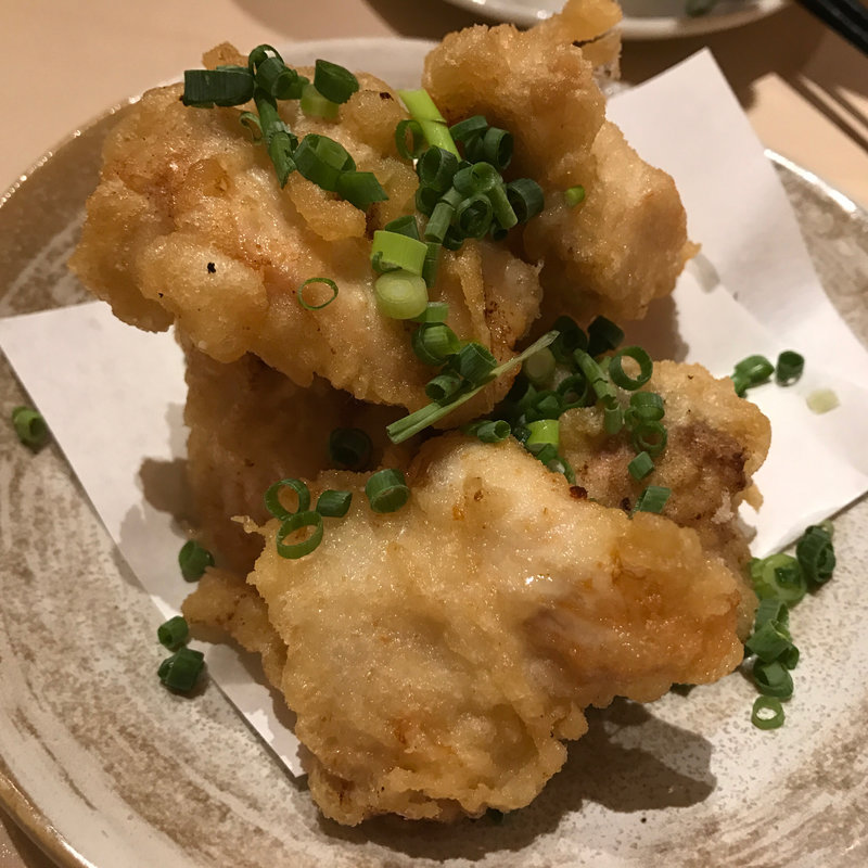 鶏天(備長炭火焼鳥 カドクラ商店 代々木公園店)