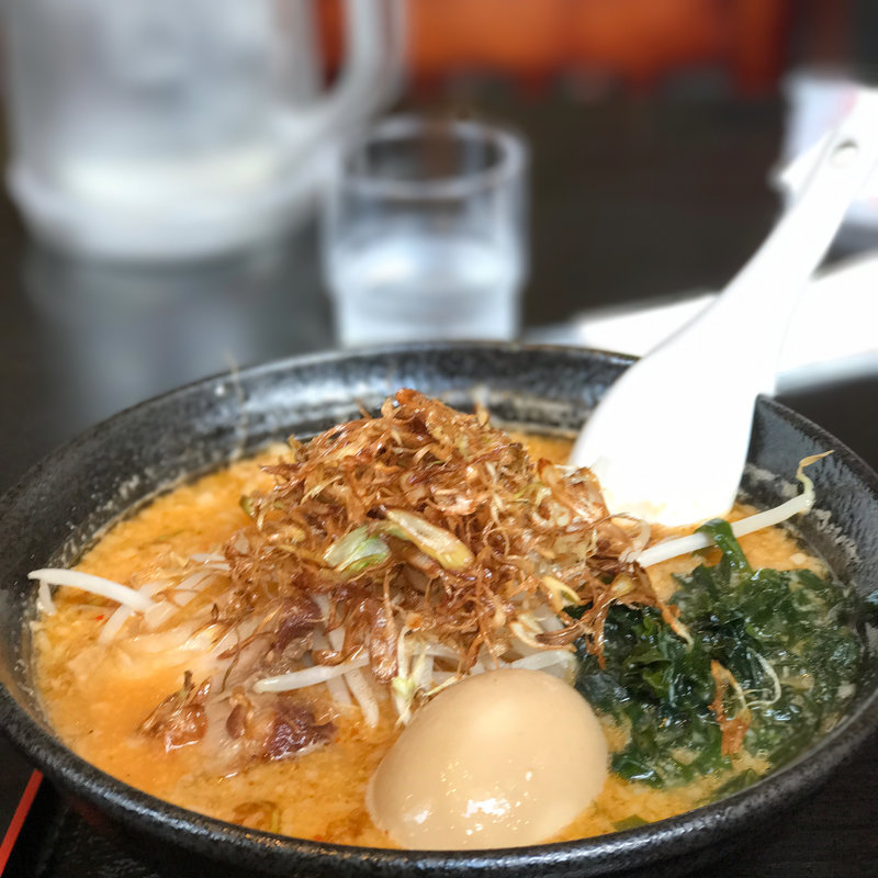 唐味噌ラーメン(喜多方らーめん めんこい 駒ヶ根店 )