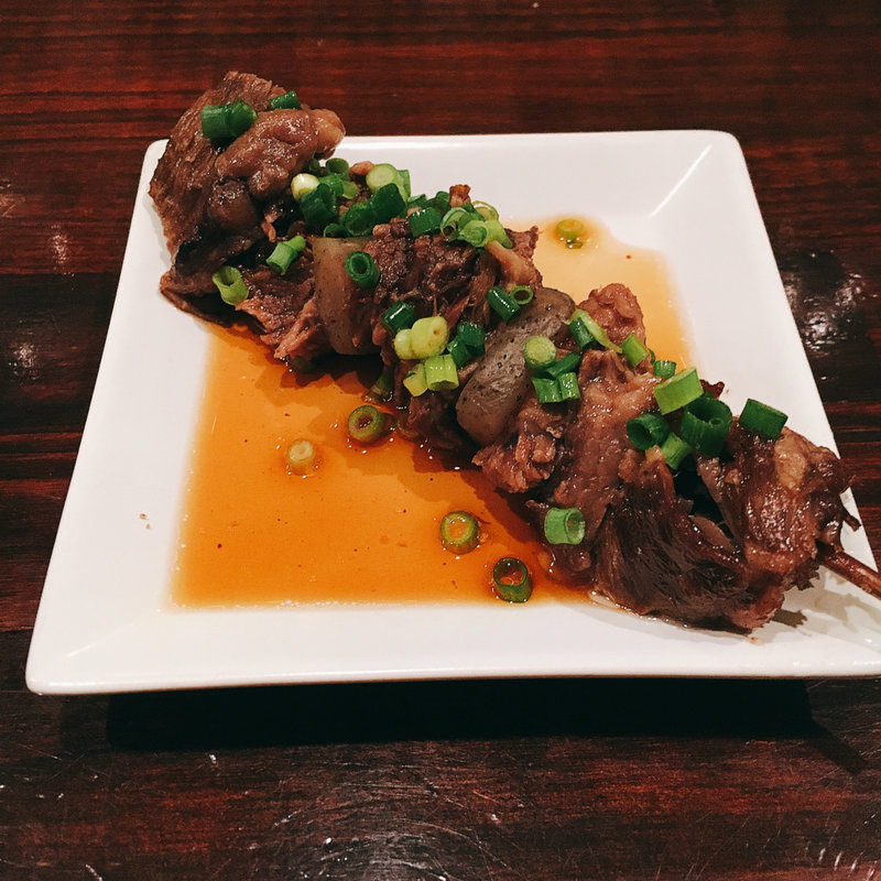 牛すじポン酢(串キング)