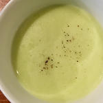 アスパラガスの冷製スープ(コノ花まひろ )