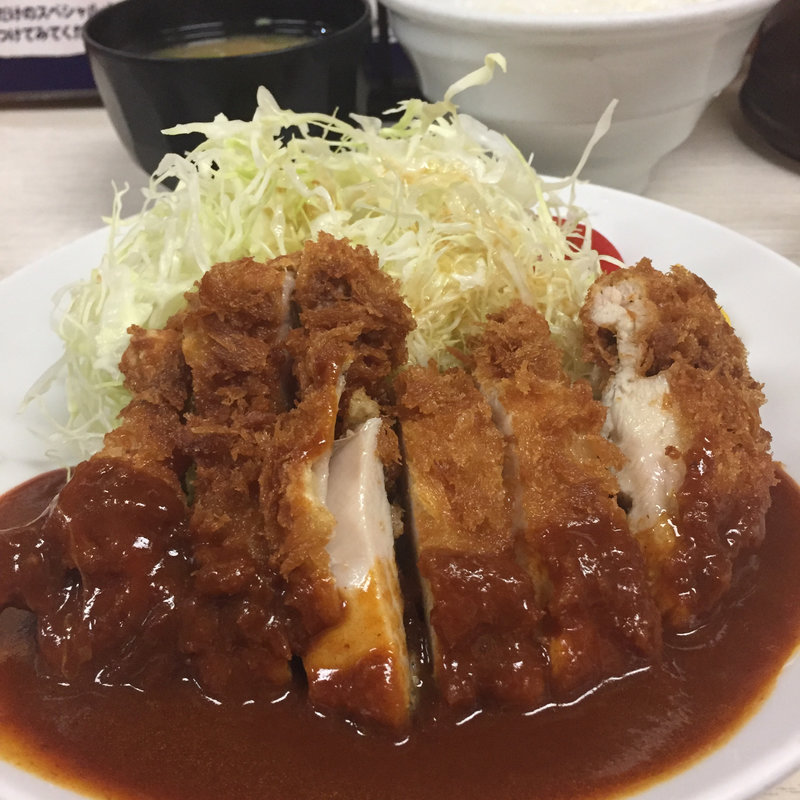 チキンカツ定食(味の店 一番 （あじのみせ　いちばん）)