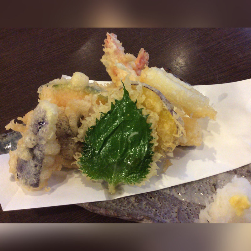 天ぷらの盛り合わせ(味玄 )