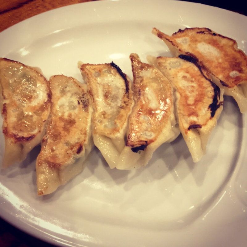 手作り餃子(大和そば処)