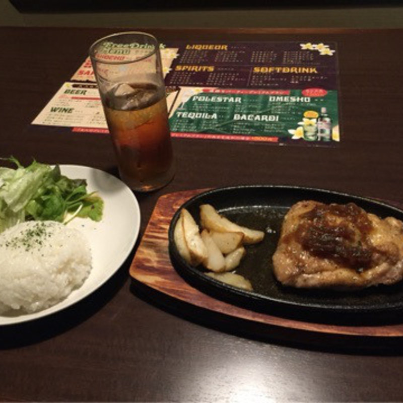 チキンステーキセット(梵 （BONE）)