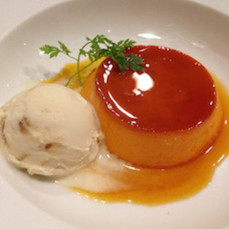 パプリカプリン(ワインビストロ アンフォラ 千駄ヶ谷)