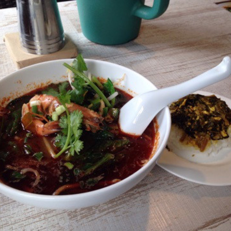 トムヤムクンヌードル(サイアム食堂 湯島店)