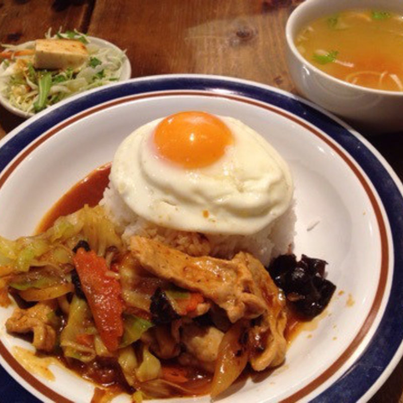 豚肉辛味噌炒め　ムーパットピック(タイ国屋台食堂 ソイナナ)