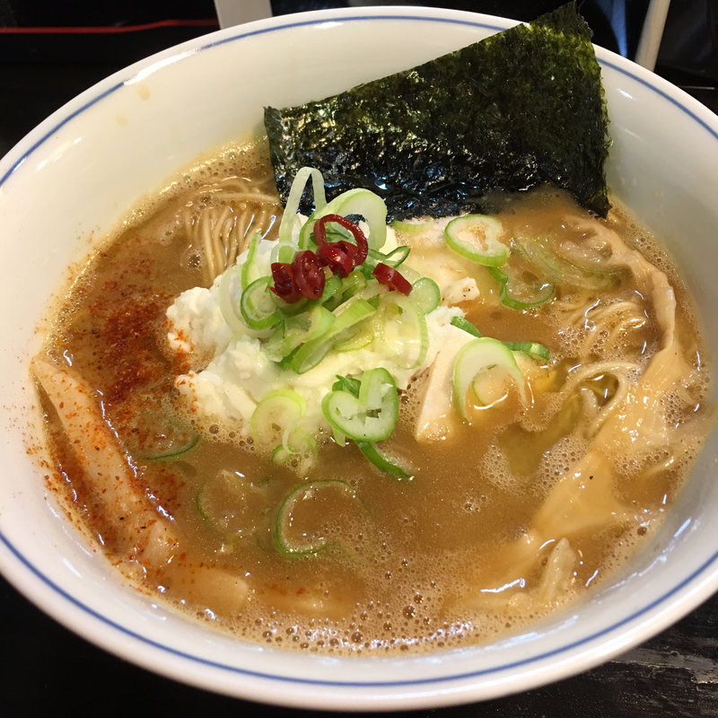 極トロ醤油の鶏白湯ヤマト…芋(ロックンビリーS1 （スーパーワン）)