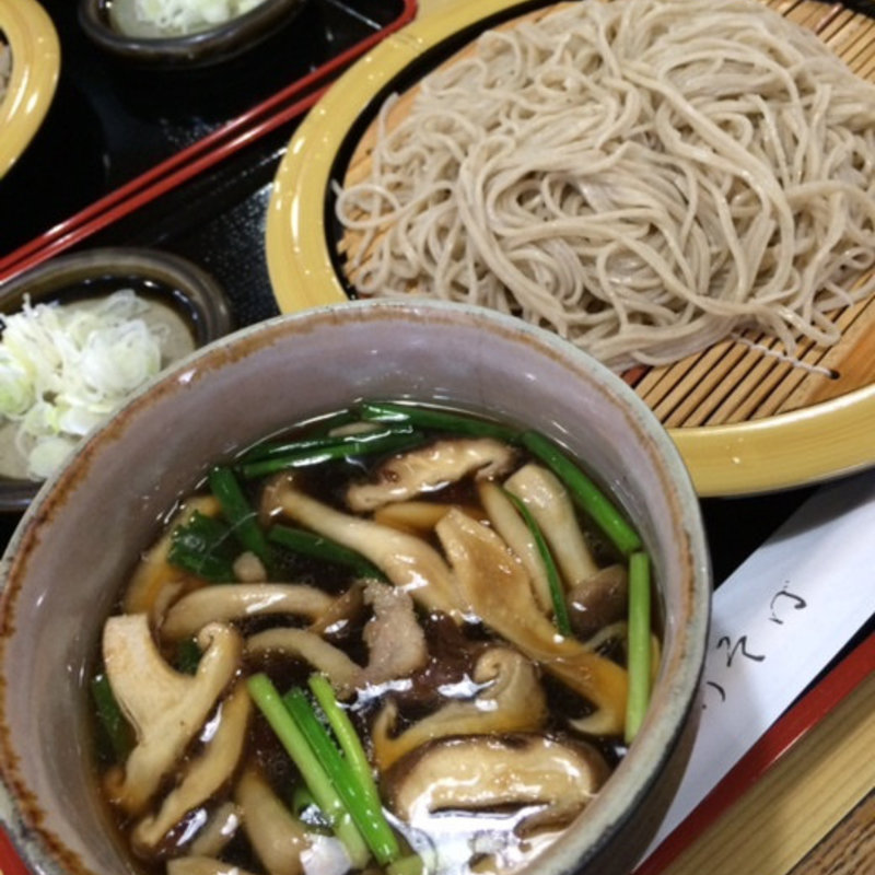 鴨汁そば(手打ち蕎麦 竹舟)