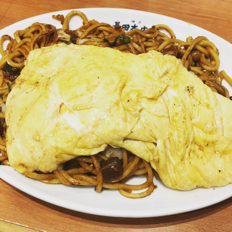 ふわとろオムそば(長田本庄軒 t-tee ecute 立川店)