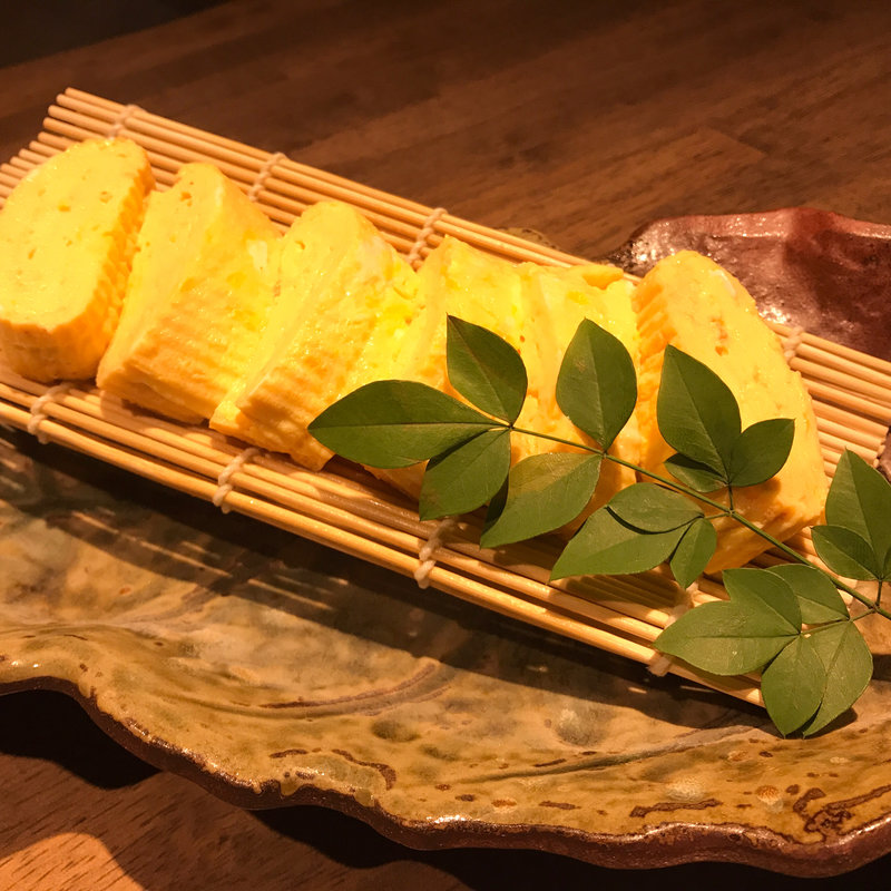 名古屋コーチンのだし巻き玉子(とりころろ広島店)