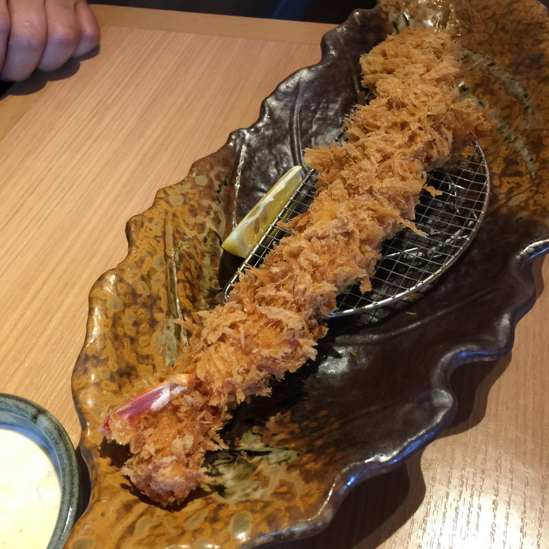 海老フライ(かつアンドかつ 紫金山公園店)