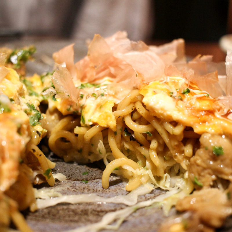 そば粉のモダン焼き( 蕎麦・鮮魚 個室居酒屋 へぎ蕎麦 村瀬 田町本店 )