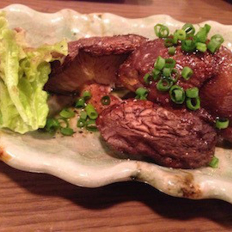 椎茸のグリル(ラ ボワット アン ボワ （La Boite en Boi）)