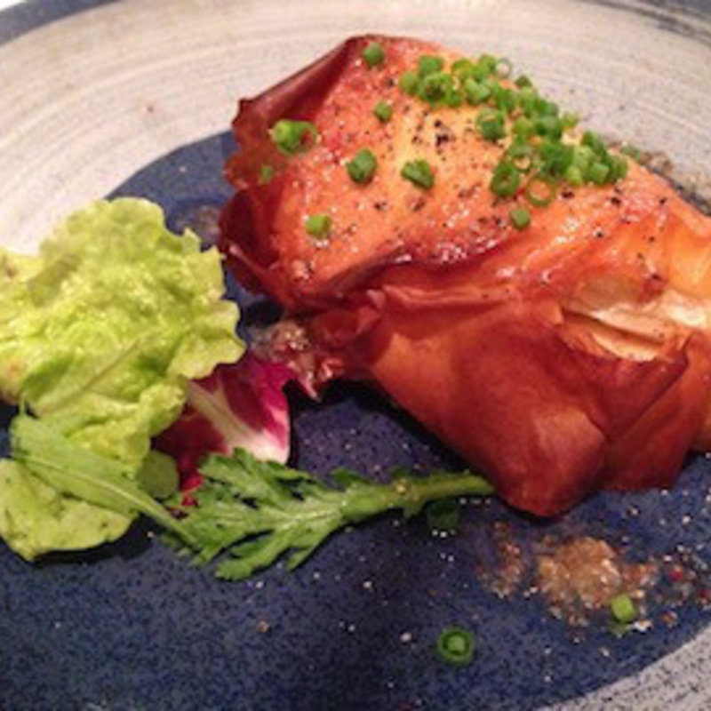 カマンベールのパートフィロ包み(ラ ボワット アン ボワ （La Boite en Boi）)