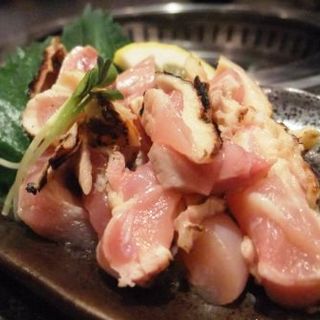地鶏たたき(焼き鳥dining ハマー　八尾店)