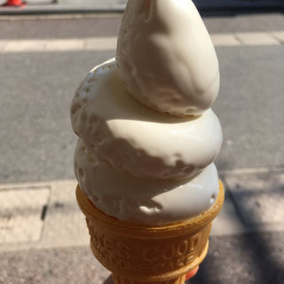 ダイミョウ ソフトクリーム(ミルク)(大名ソフトクリーム 大名店)