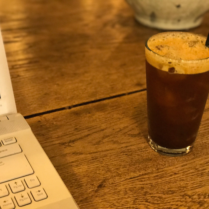 アイスコーヒー(純喫茶 ジンガロ)