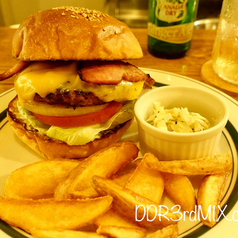 ベーコンチーズバーガー