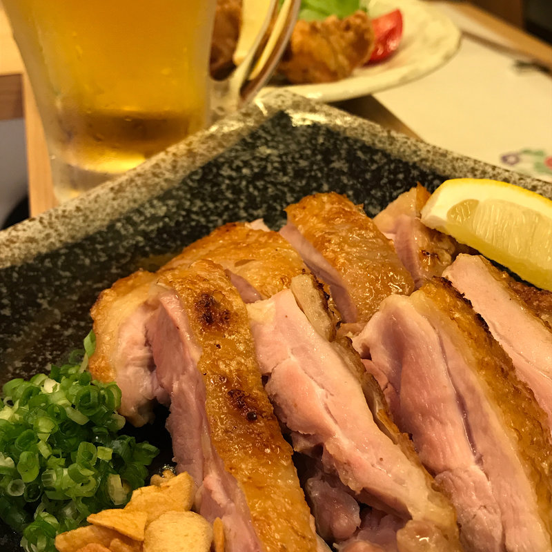 名古屋コーチンのもも焼き(とりころろ錦店)