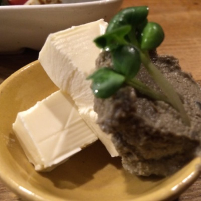 クリームチーズとかにみそ(立ち呑みの さのや)