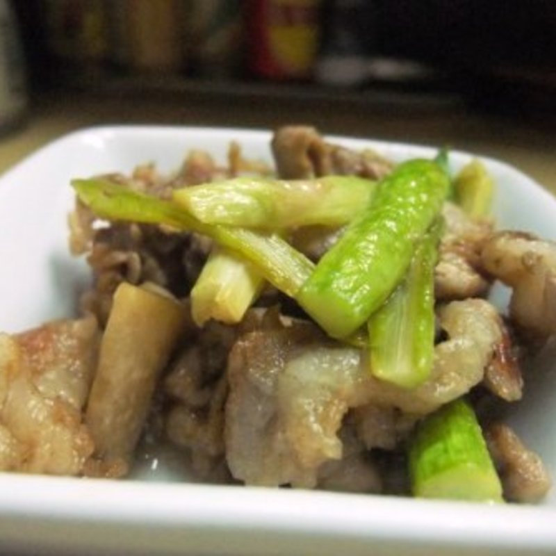 肉とアスパラのレモン風味(こまちゃん )