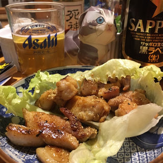 鶏の山椒焼き(茶猫食堂)