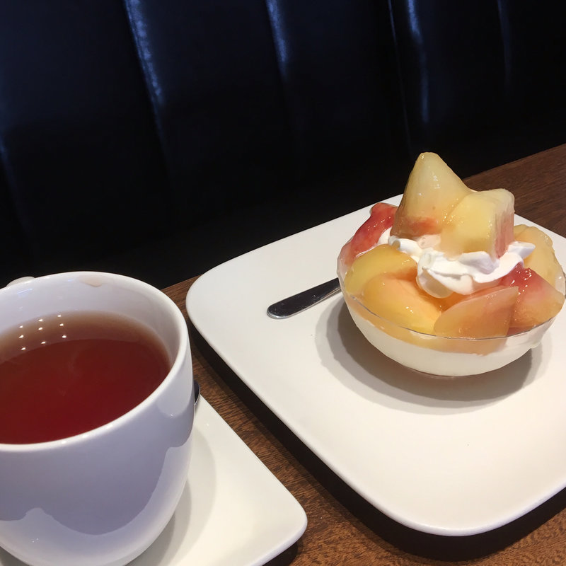 ケーキセット(石窯パン工房 サフラン おおたかの森店)