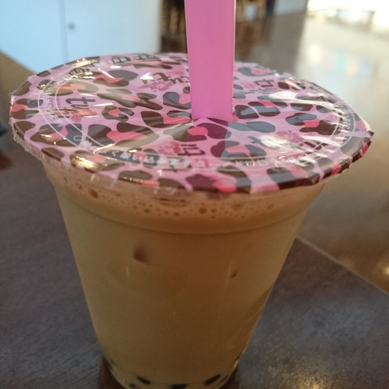 タピオカドリンク カフェラテ(TUTU)