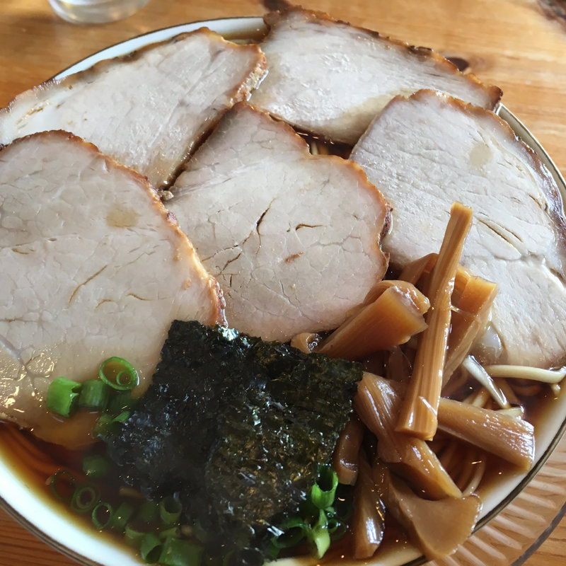 中華そばチャーシュートッピング(らーめん はっかい)