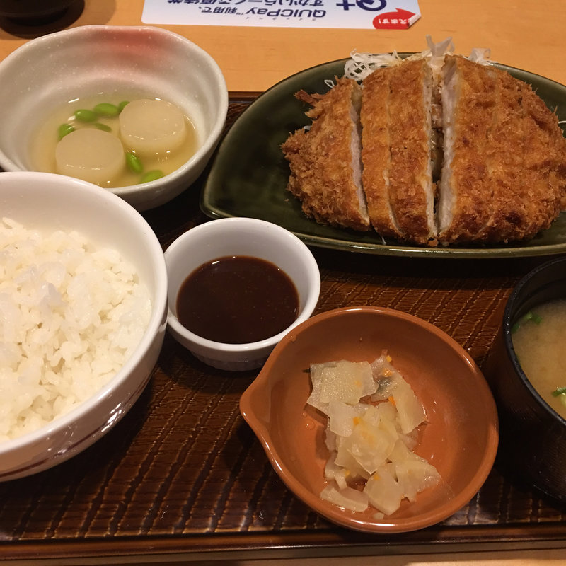 豚ロースのとんかつ和膳(ガスト 横浜平沼店 )