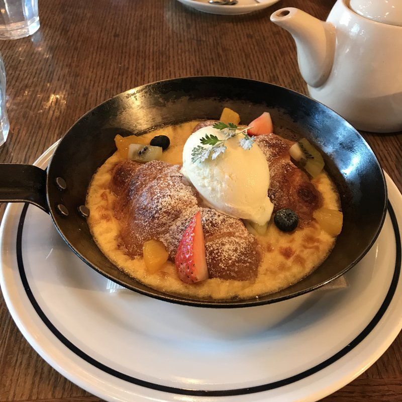 ふわっふわのクロワッサンフレンチトースト(ジャスティン （JUSTIN）)