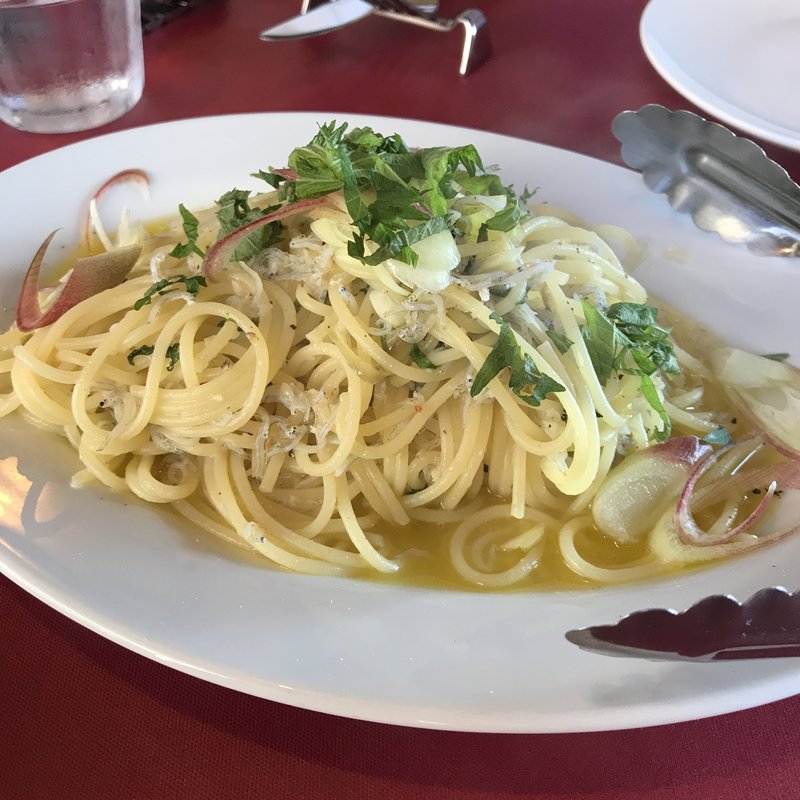 大分県しらすと大葉、茗荷のオイルソース(ＯＳＴＥＲＩＡ ｅｍｍｅ)