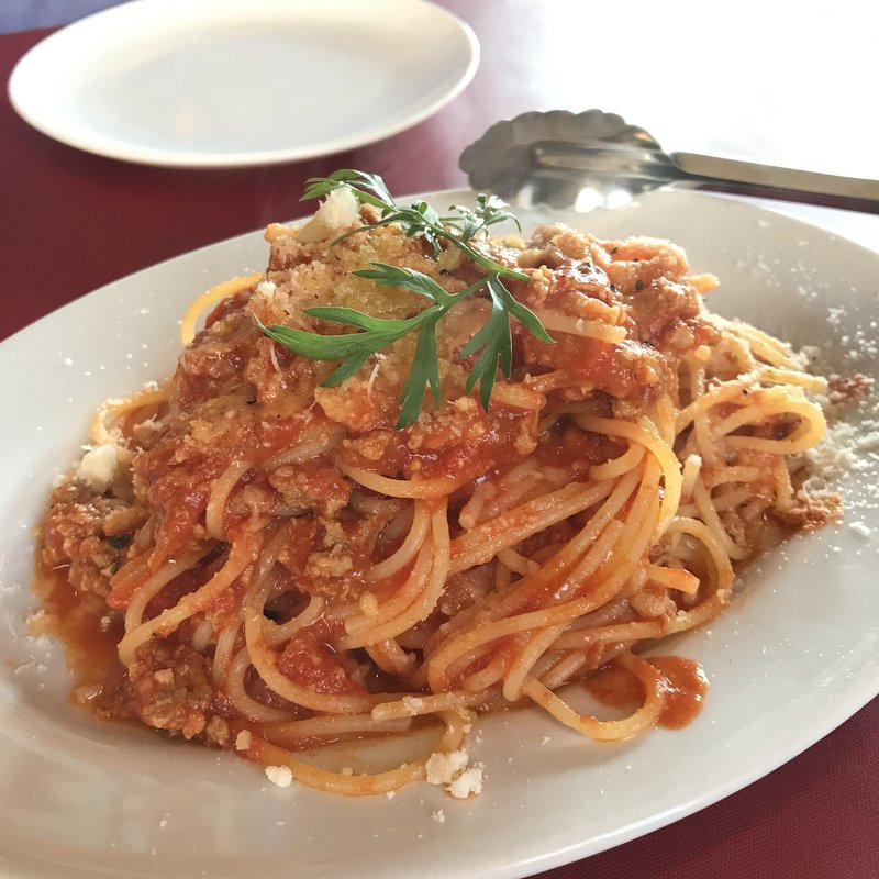 自家製サルシッチャのトマトソース(ＯＳＴＥＲＩＡ ｅｍｍｅ)