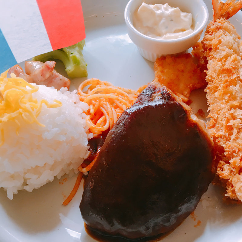 キッズハンバーグ(ステーキのあさくま 刈谷店)