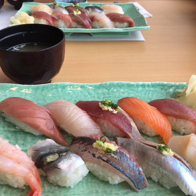 魚河岸Bセットランチ(鮨辰 柏ステーションモール)