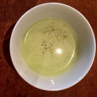 アスパラガスの冷製スープ(コノ花まひろ )